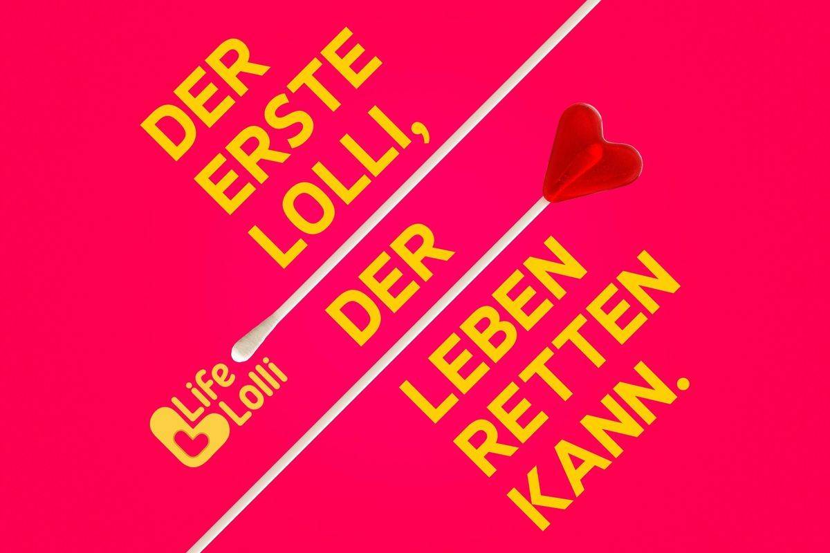 Erneut holt der "Life Lolli" eine Trophäe beim Effie.