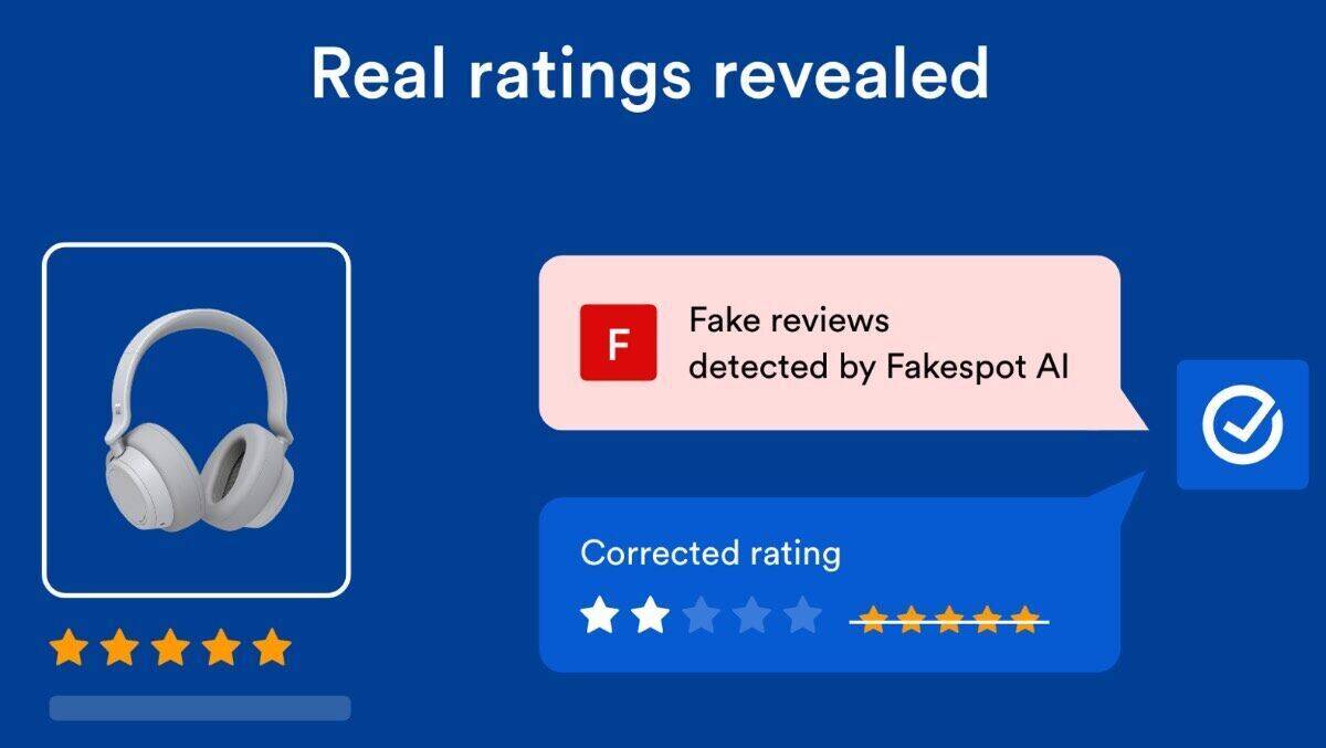 Mozillas Review Checker basiert auf der KI-Technik von Fakespot.