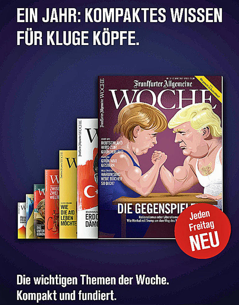 Die "FAZ Woche".