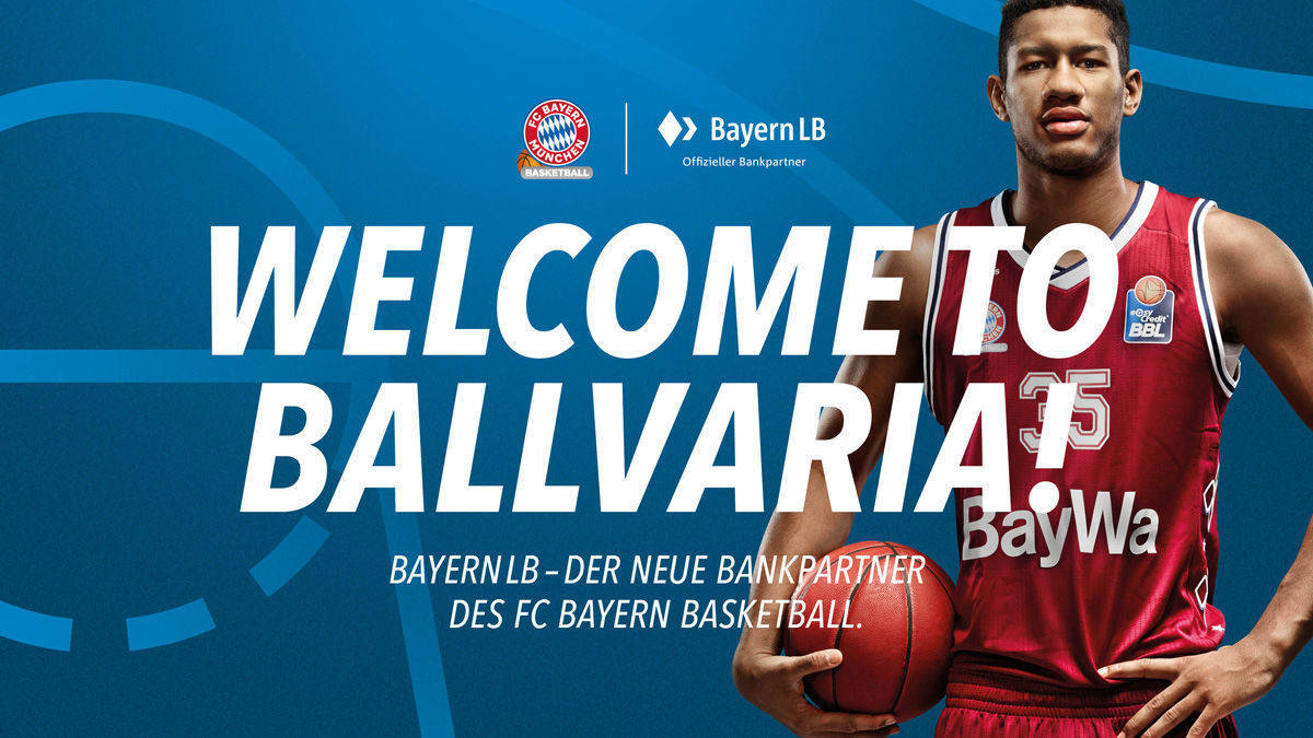 Die Bayerische Landesbank ist Sponsor des FC Bayern Basketball.