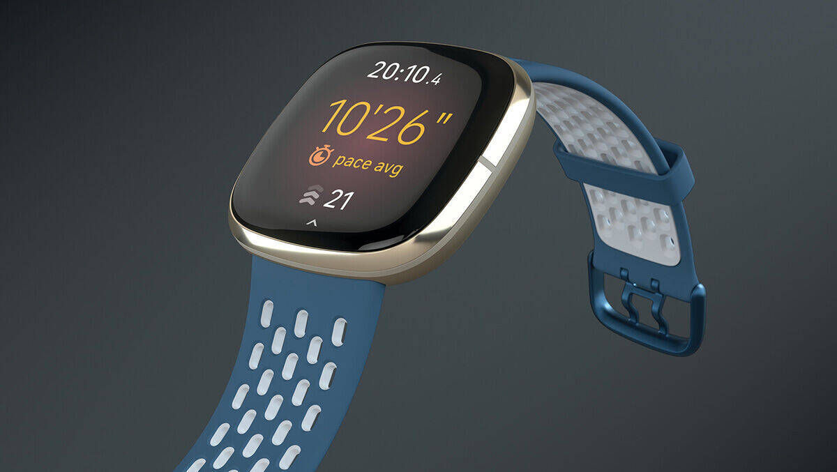 Macht Sinn: Die Fitbit Sense fordert die Apple Watch mit noch mehr Sensoren heraus.
