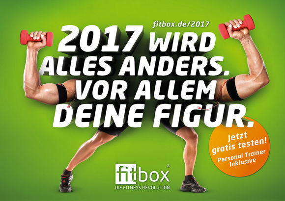 Motiv aus der aktuellen Fitbox-Kampagne (Abb.: Preuss und Preuss)
