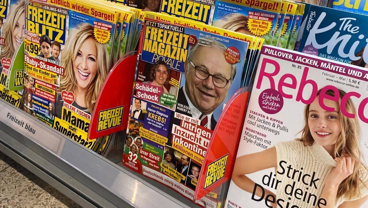 Frisch am Kiosk: Das Freizeit Magazin Royale.