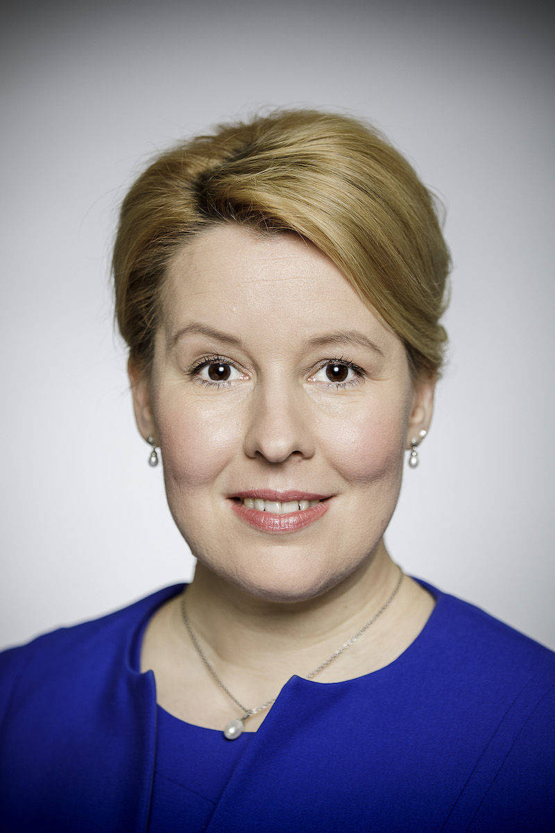 Dr. Franziska Giffey, Bundesministerin für Familie, Senioren, Frauen und Jugend.