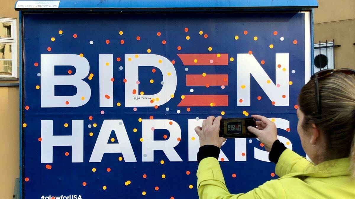 Dke Agentur Glow garantiert zum Biden-Sieg