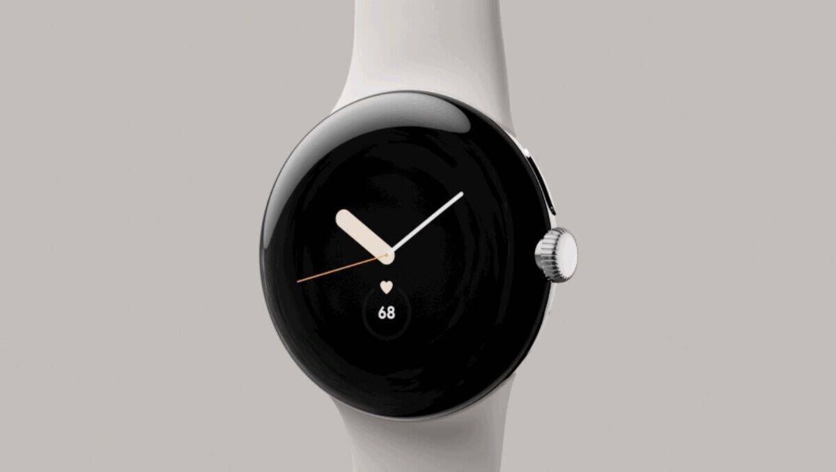 First look: So wird die neue Google Pixel Watch aussehen.