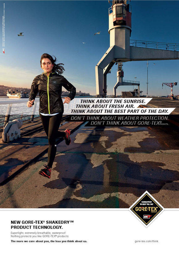 Gore-Tex Kampagnenmotiv