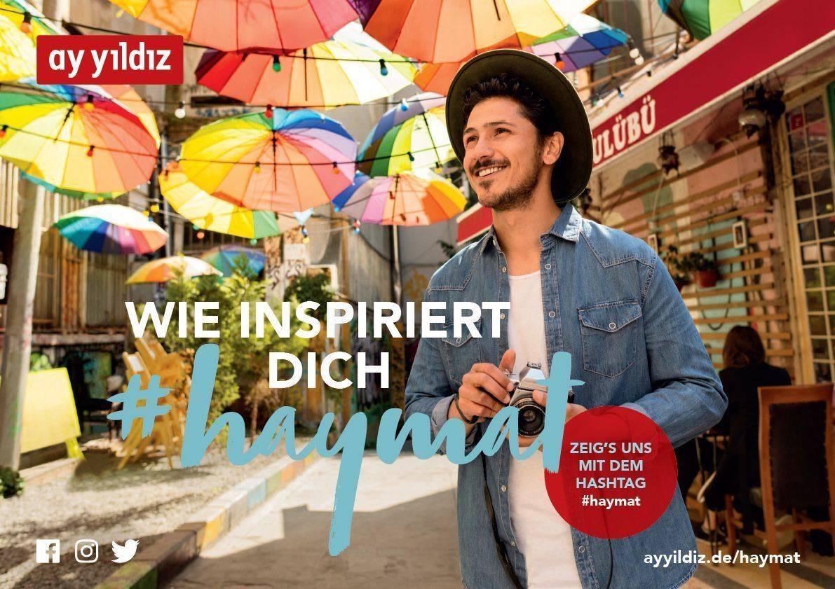 Ein Motiv der neuen Haymat-Kampagne.