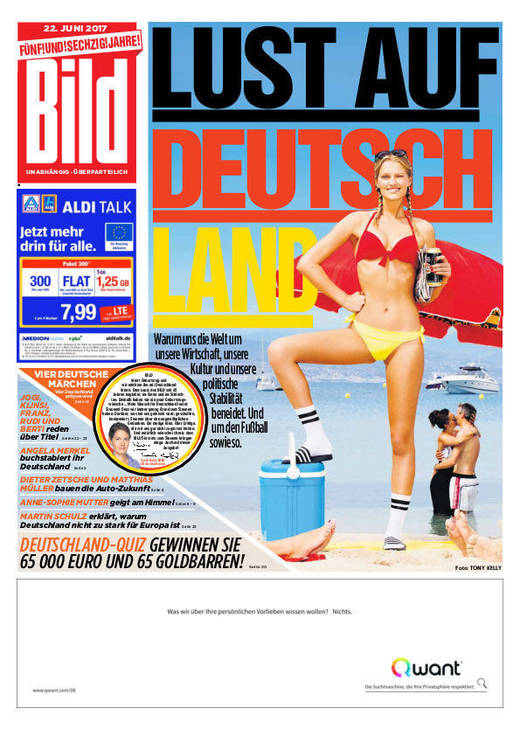 Heute in Ihrem Briefkasten: "Bild für Alle".