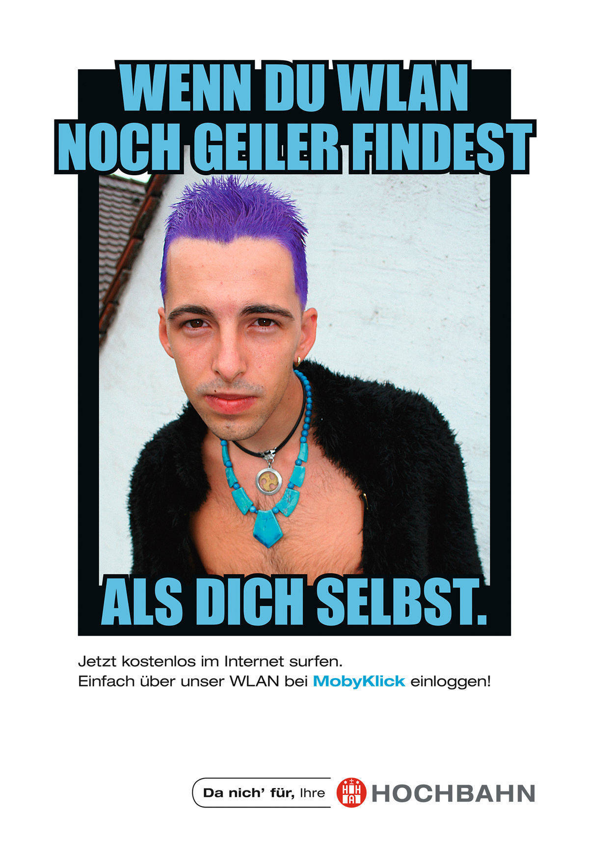 Motiv aus der neuen Hochbahn-Kampagne von Philipp und Keuntje.
