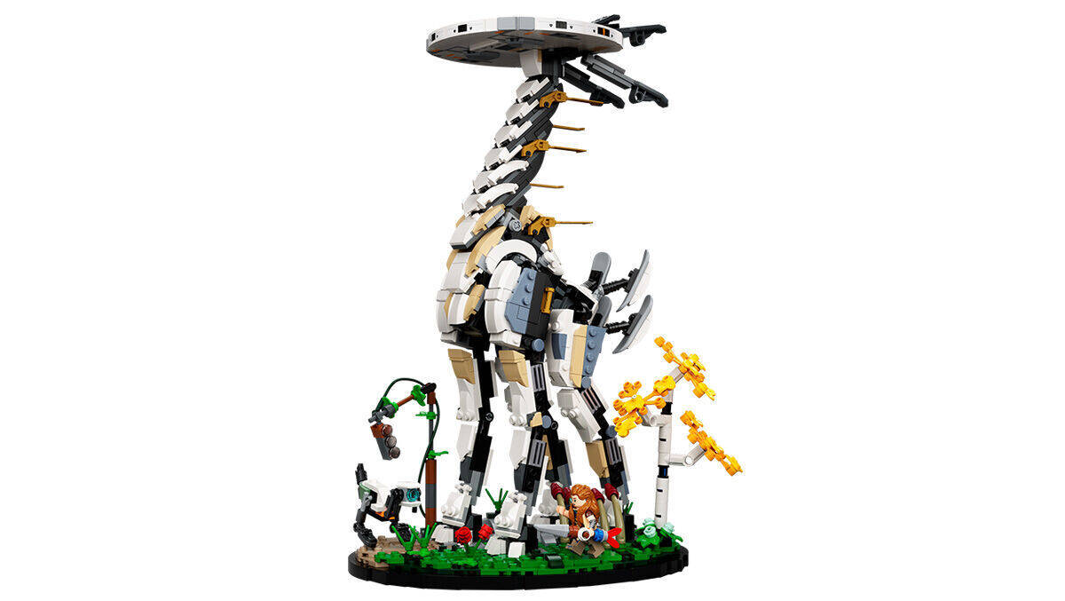 Zu dem Spiel erscheint am 1. Mai für 80 Euro auch ein Lego-Set mit Dino-Roboter.