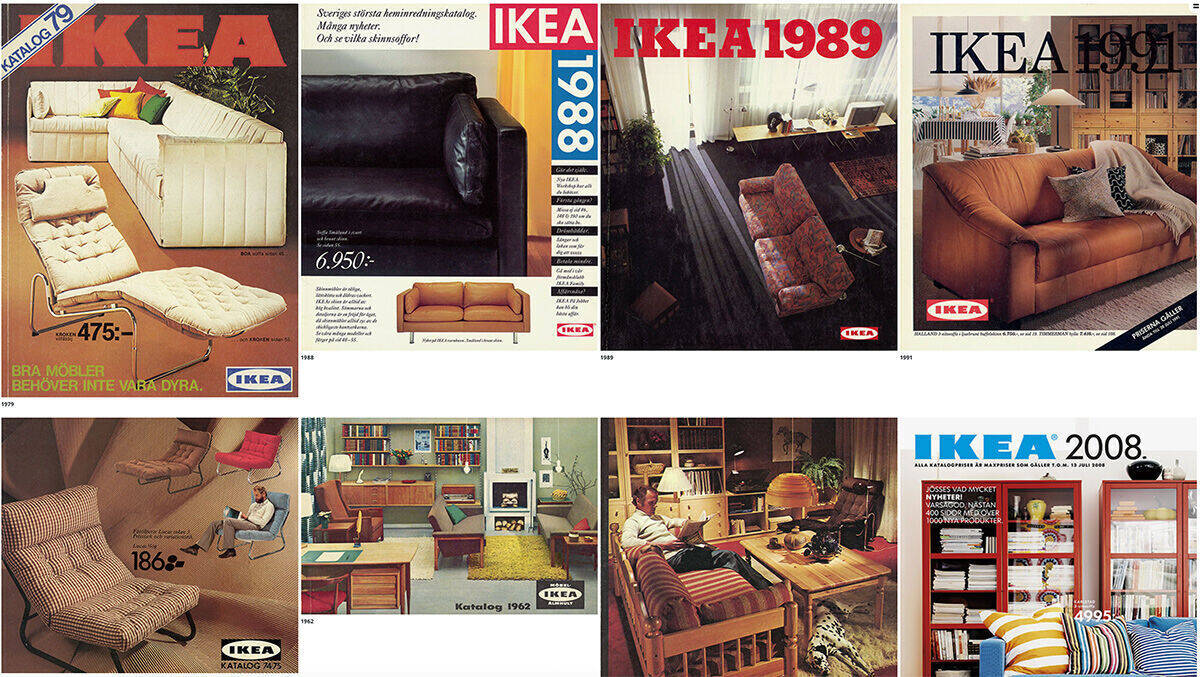 Alte Schweden: Ikea präsentiert jetzt alle Kataloge seit 1950 online.
