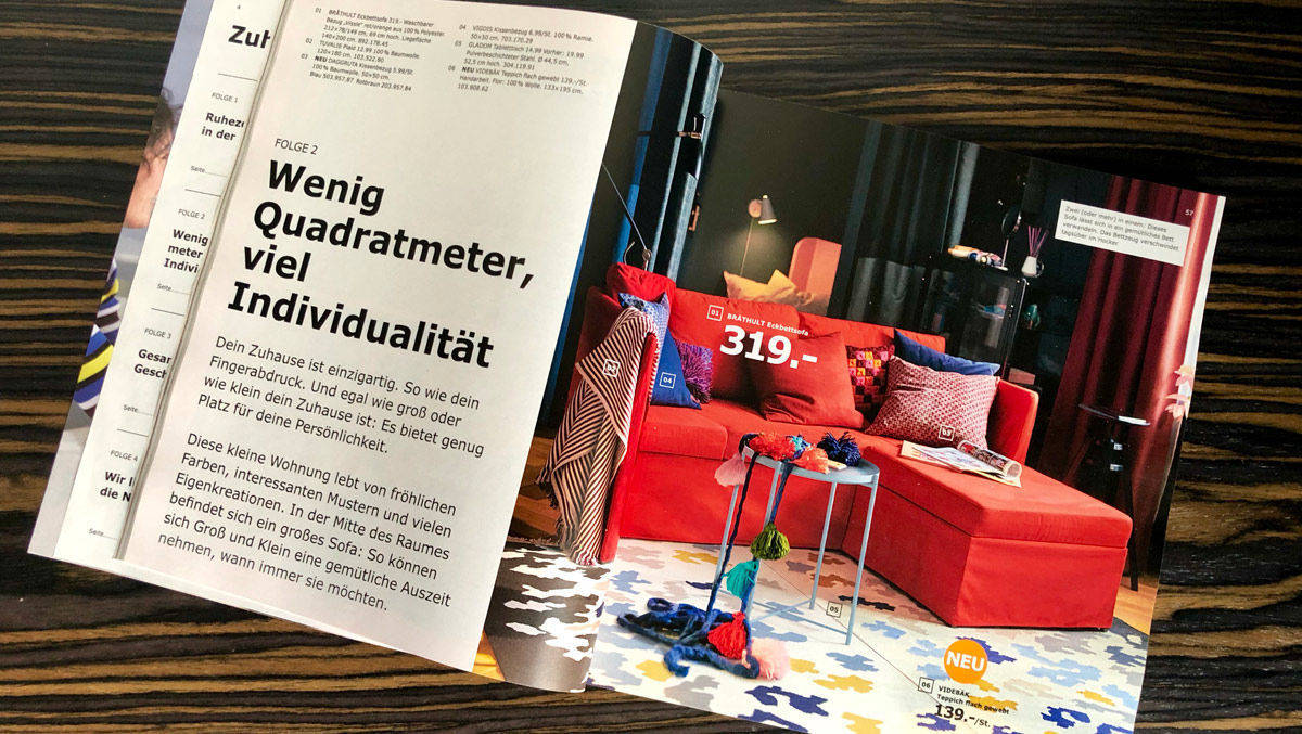 Ikea-Katalog innen 2019