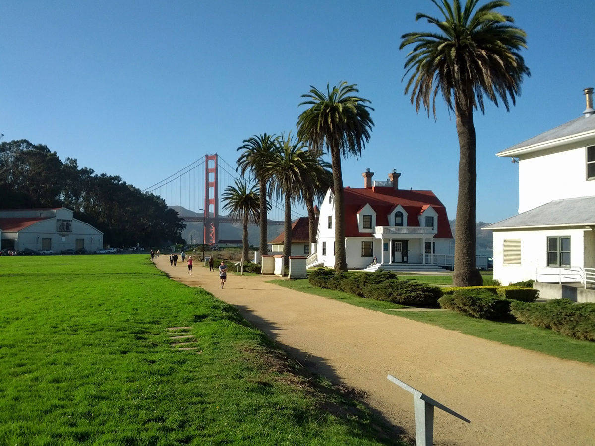 San Francisco bietet die schönste Laufstrecke der Welt.