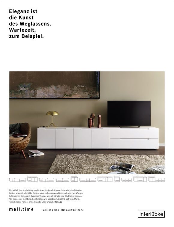 Interlübke-Anzeige von Gürtlerbachmann (Quelle: Agentur)
