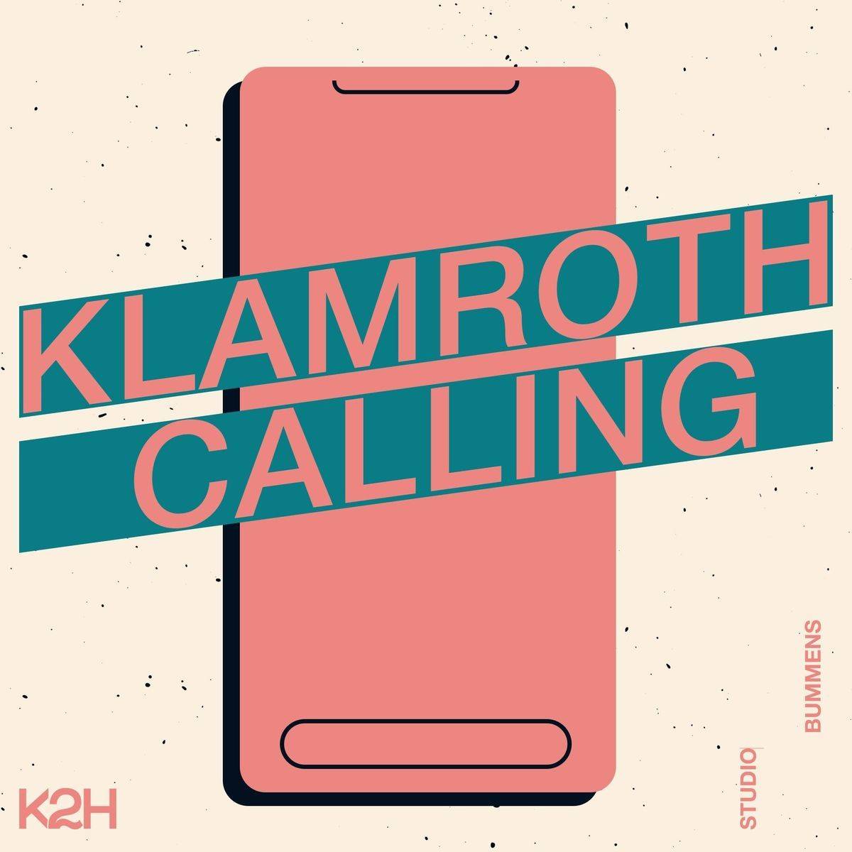 Das Logo des neuen Podcasts „Klamroth Konter“, der jetzt auf Spotify, Deezer oder im RSS-Feed bereitsteht.