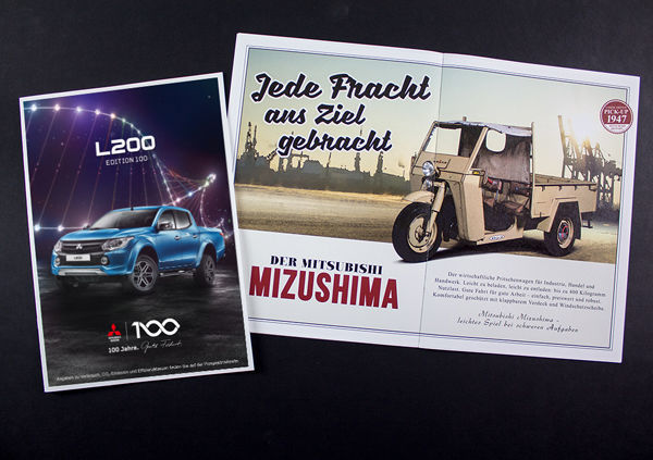 Jubiläumskampagne "100 Jahre Mitsubishi"