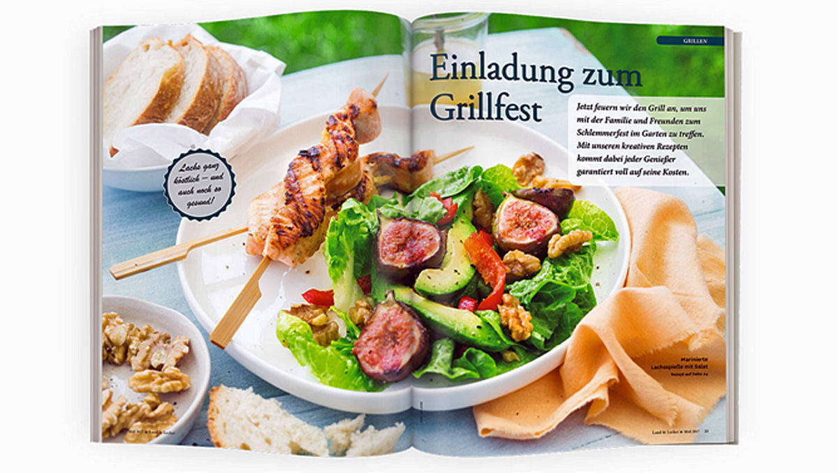 Rezeptideen aus "Land & Lecker".