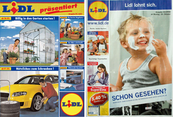 freunde des hauses highlights aus 8 jahren lidl werbung w v flyer lidl