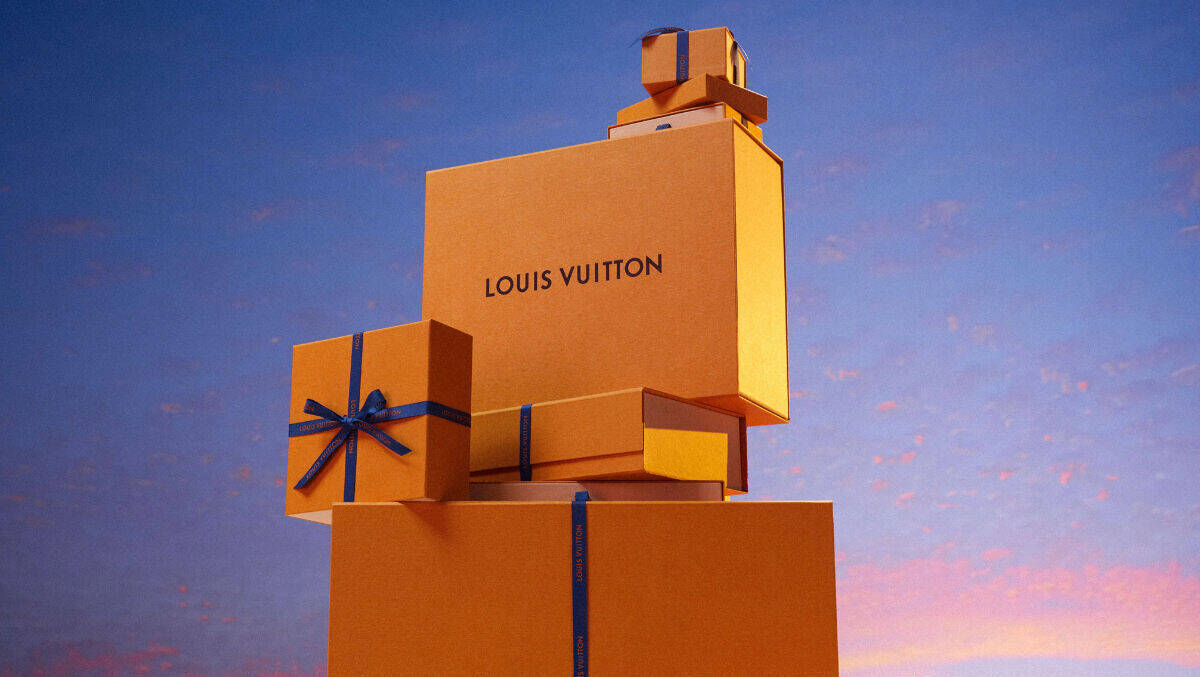 Steckt im Louis-Vuitton-Paket für Weihnachten ein Essensgutschein?