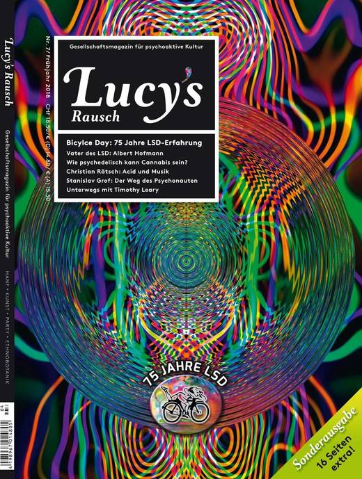 Lucys Rausch, Sonderausgabe: wunderschones psychedelisches Cover.