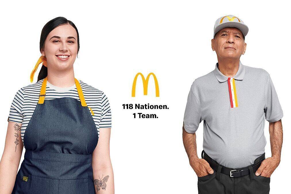 McDonald's Deutschland_Kampagne für Diversität und Toleranz_Motiv Team