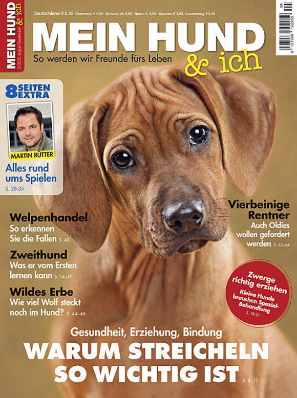 Treuherziger Zuwachs: "Mein Hund und ich" (Cover: GeraNova Bruckmann).