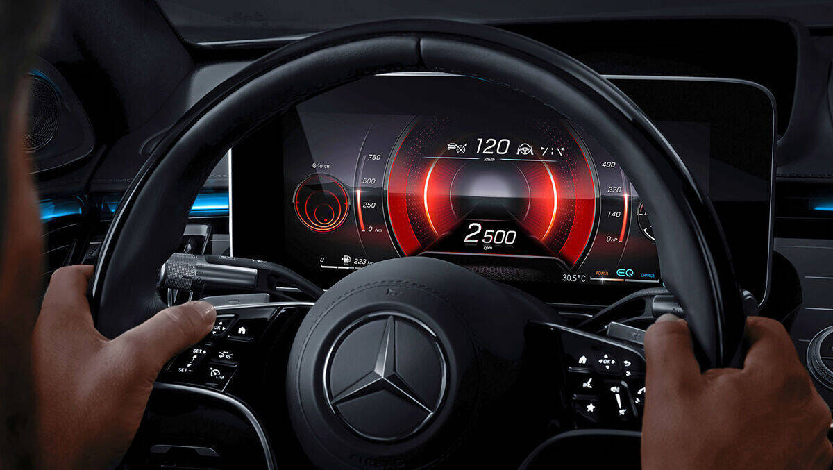 3D-Anzeigen in der neuen S-Klasse: Mercedes lässt sich von Nintendo inspirieren.