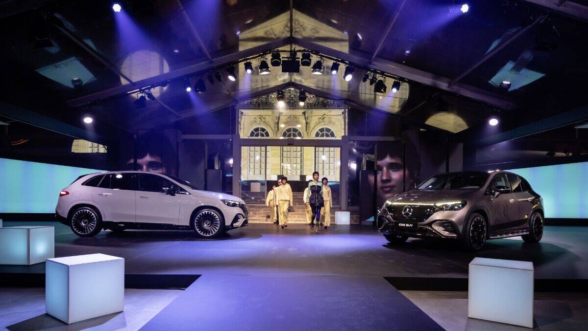 Mercedes-Benz "Magical Garage" in Paris.