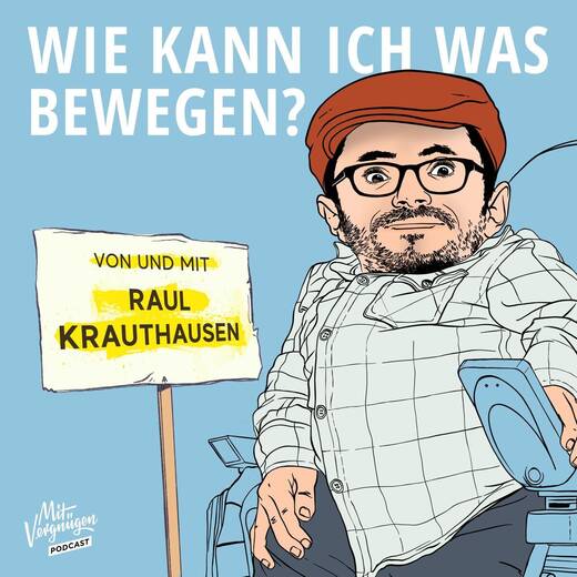 Raul Krauthausen spricht über die Frage, wie etwas in der Gesellschaft bewegt werden kann.