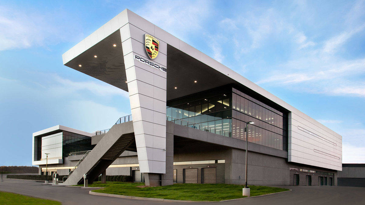 Modern: Firmensitz von Porsche in Atlanta, eröffnet 2015.