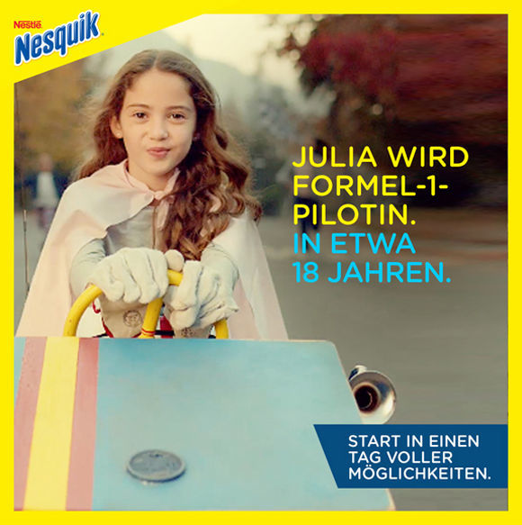 Nesquik-Motiv (Agentur: McCann Worldgroup)