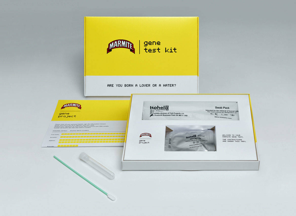 Marmite Gentest-Kit