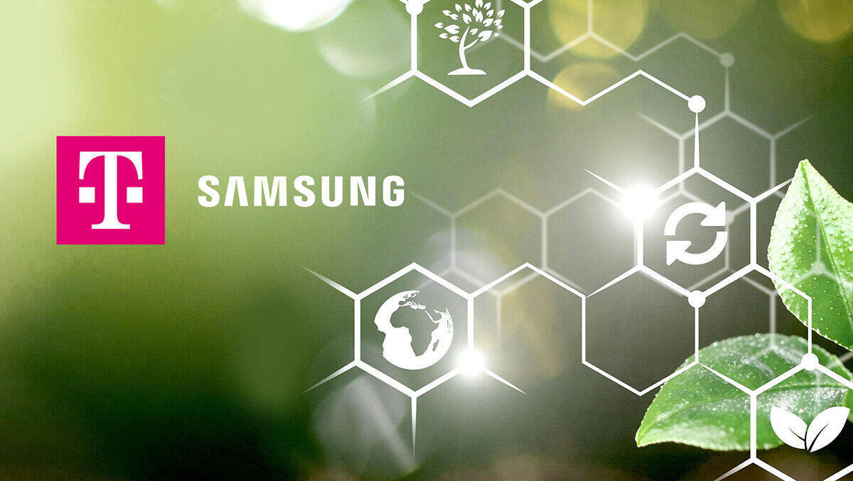 Grüner wird’s nicht! Die Telekom und Samsung entwickeln gemeinsam ein umweltschonendes Handy.