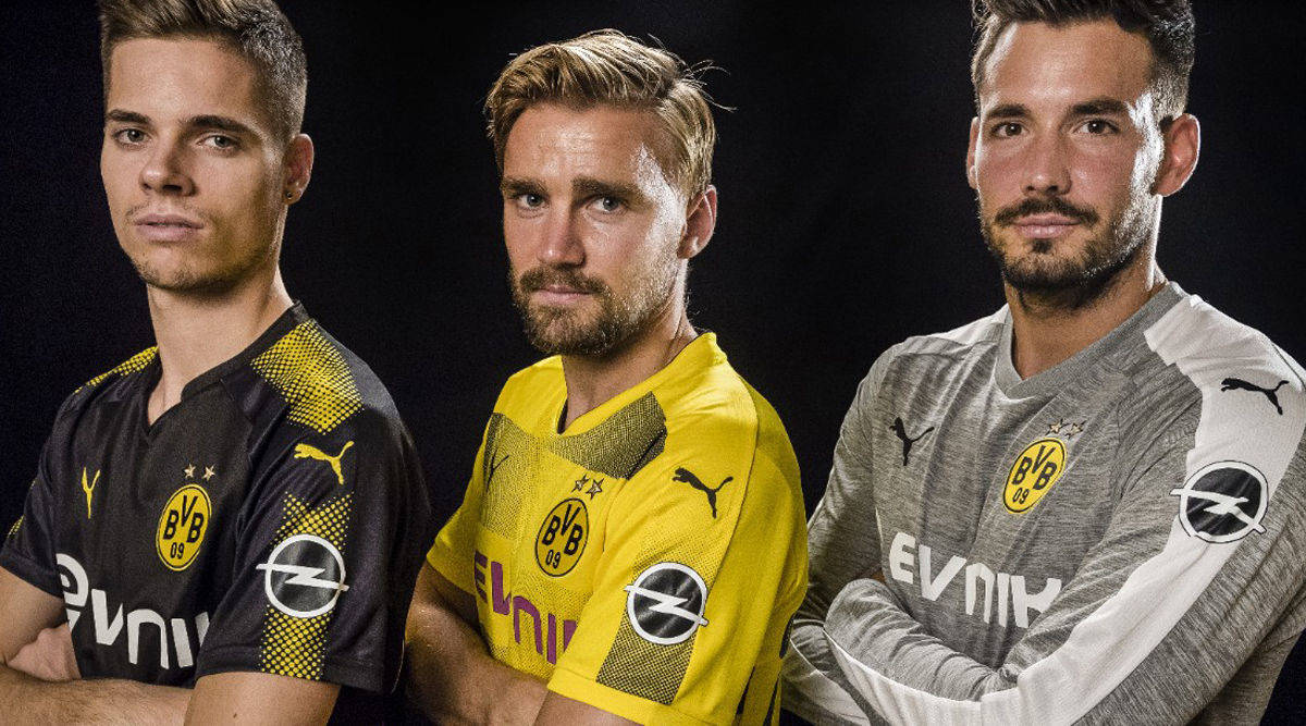 Jetzt mit Blitz auf dem Trikot: Opel intensiviert die Zusammenarbeit mit dem BVB.