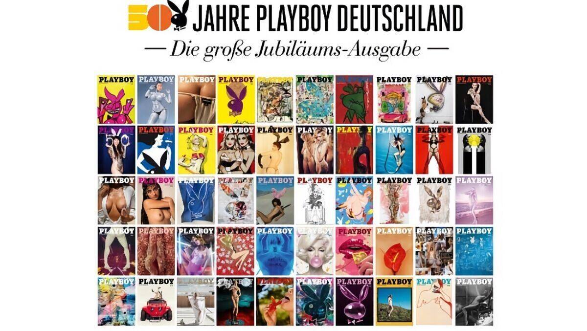 Der neue Playboy erscheint mit 50 verschiedenen Titelseiten.