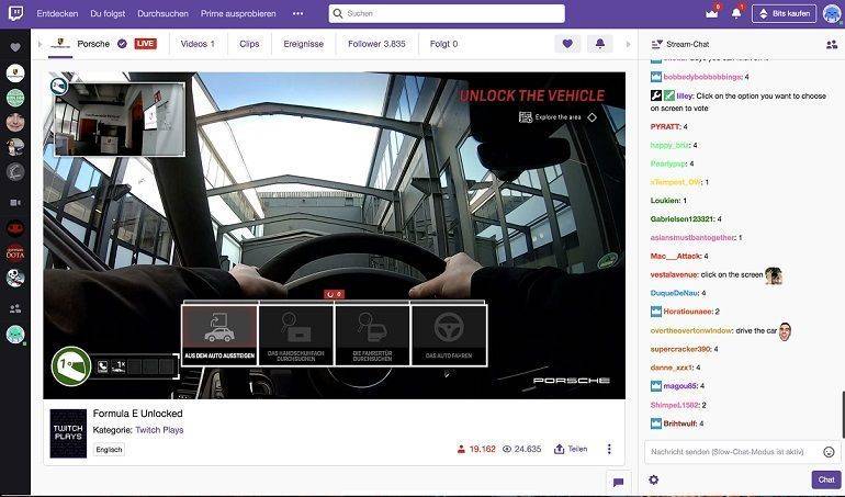 Porsche-Twitch