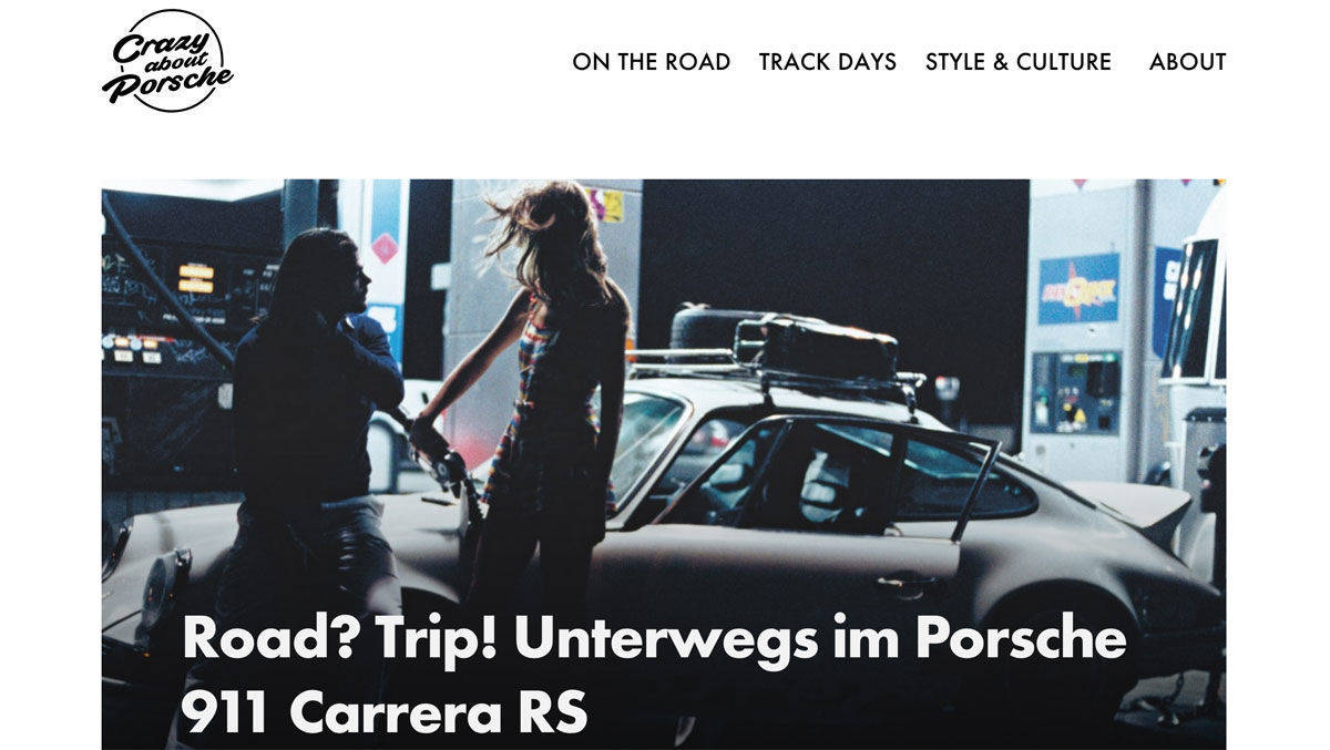 Rennen, Stil, Promis: Auf Crazy about Porsche wird das Sportwagen gefeiert.