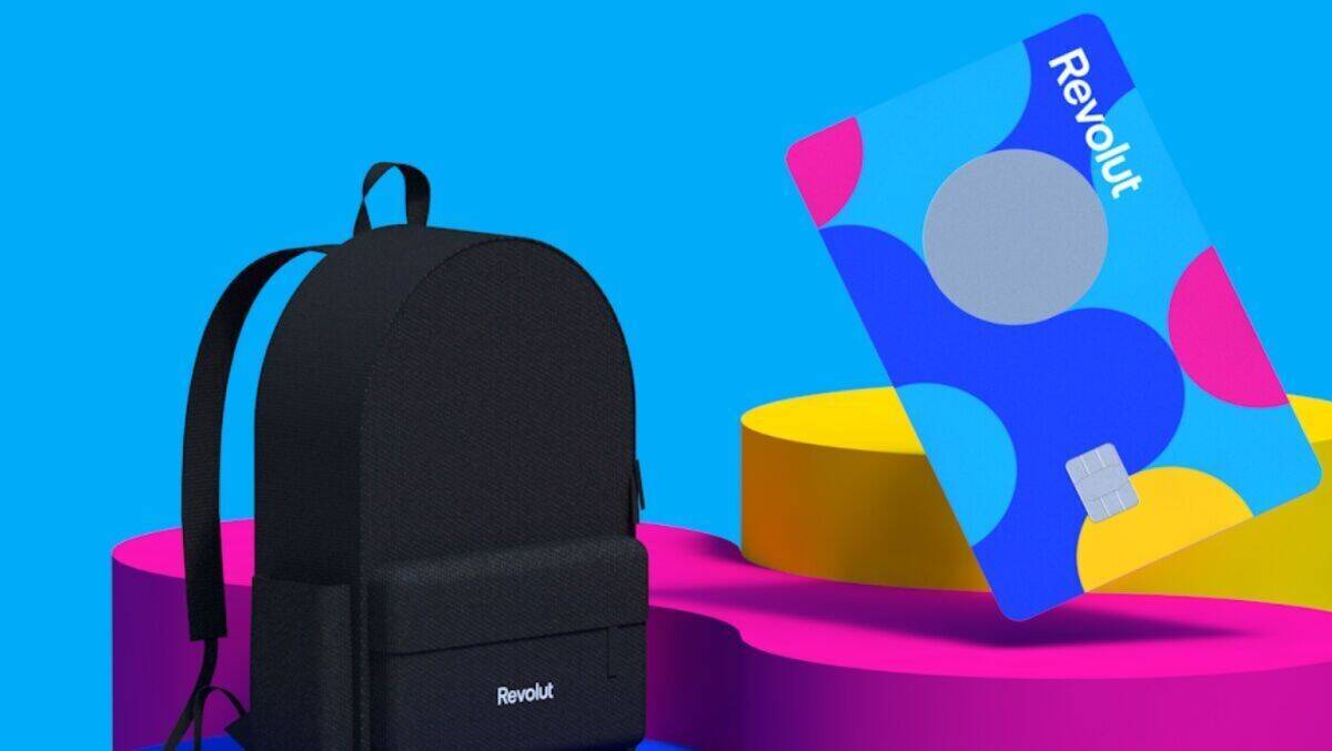 Immer im Rucksack dabei: die Revolut-Junior-Karte für Kids ab 16