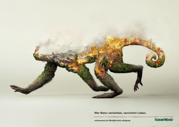 Robin Wood „Verschwindende Tiere“ von Grabarz & Partner