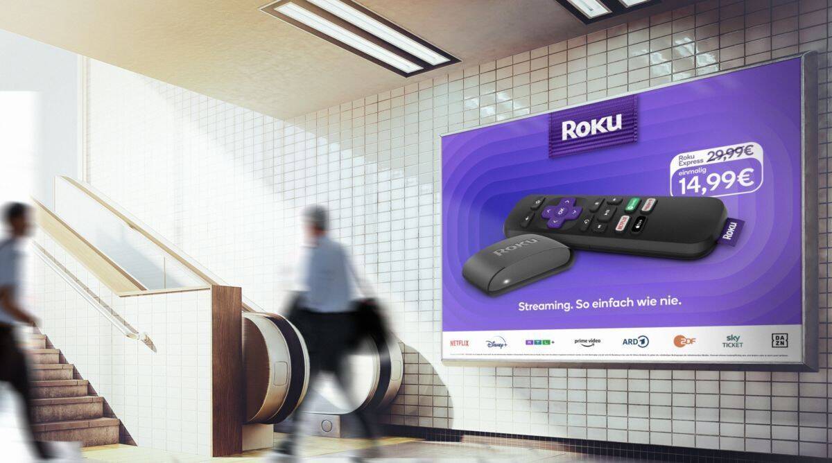 Roku Kampagne OOH