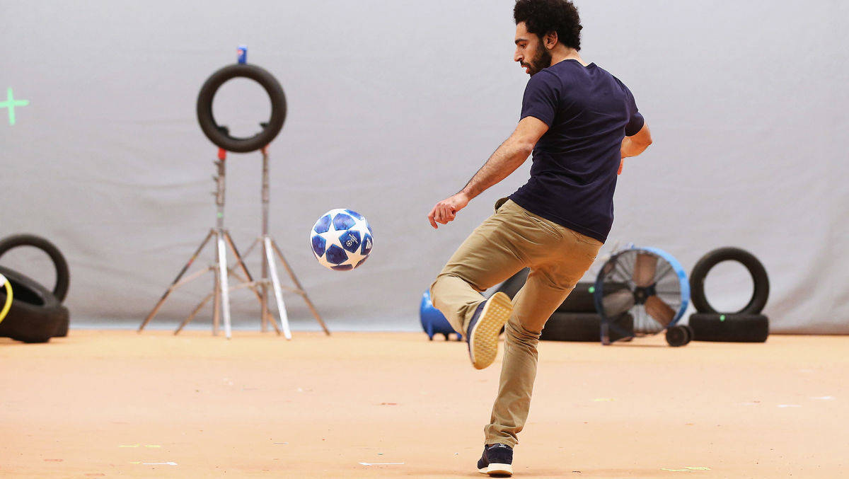 Mohamed Salah gibt auch hinter den Kulissen alles.