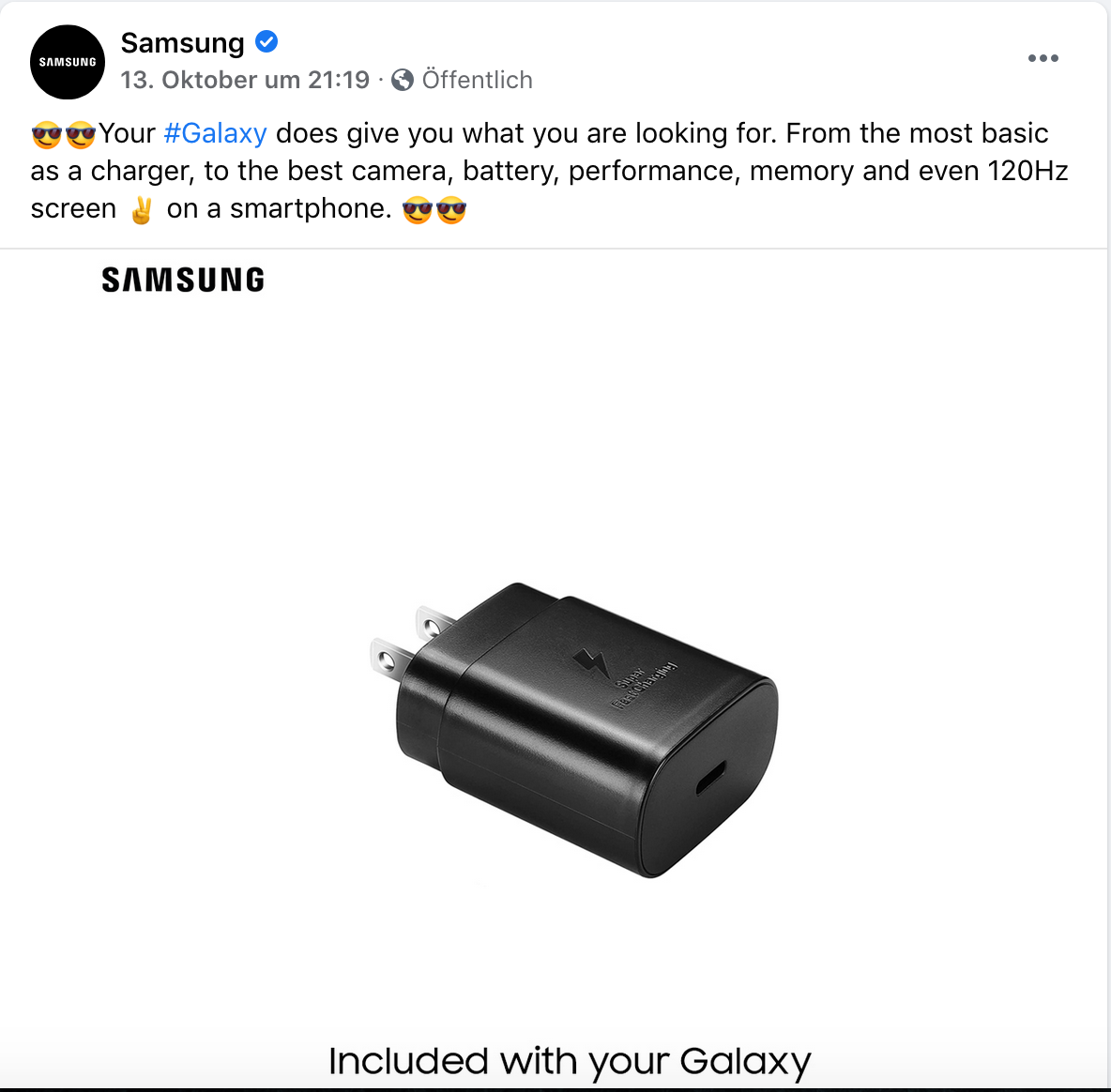 Samsung macht sich über Apple lustig.