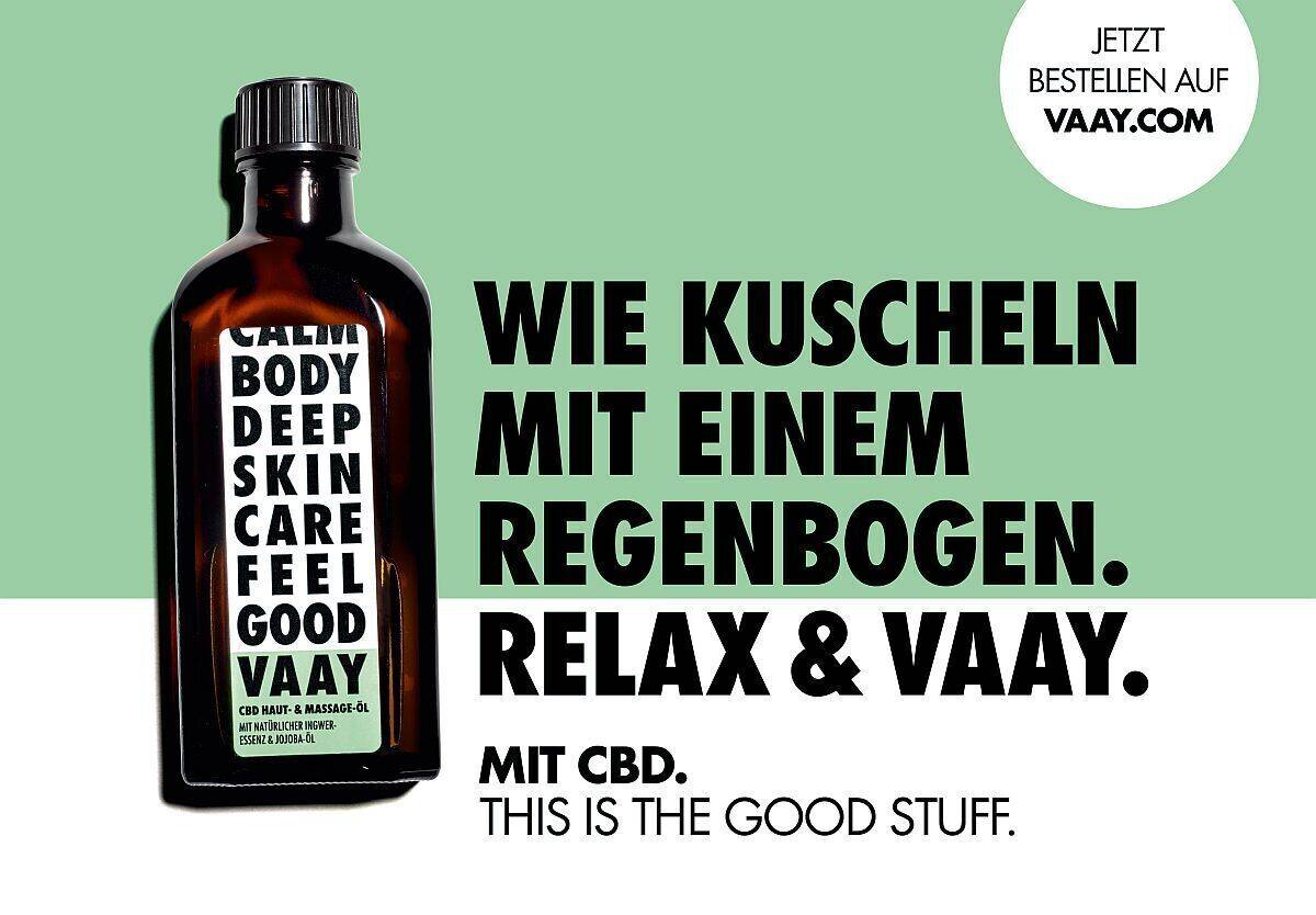 Out-of-Home-Motiv aus der VAAY-Kampagne.