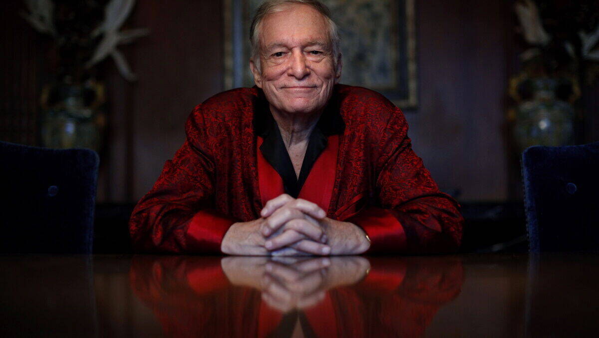 Hugh Hefner im Jahre 2010