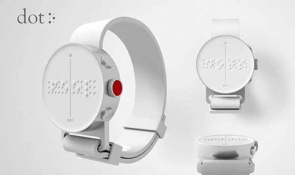 DOT: Die erste Smartwatch für Blinde.