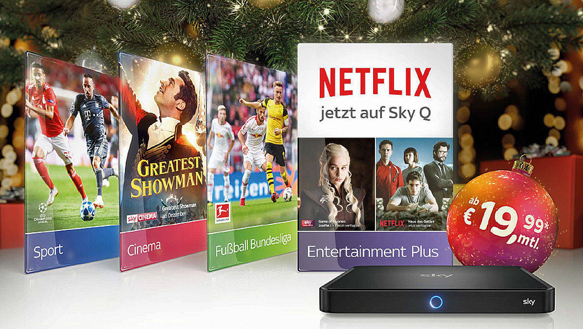 Die neue Sky-Werbung.