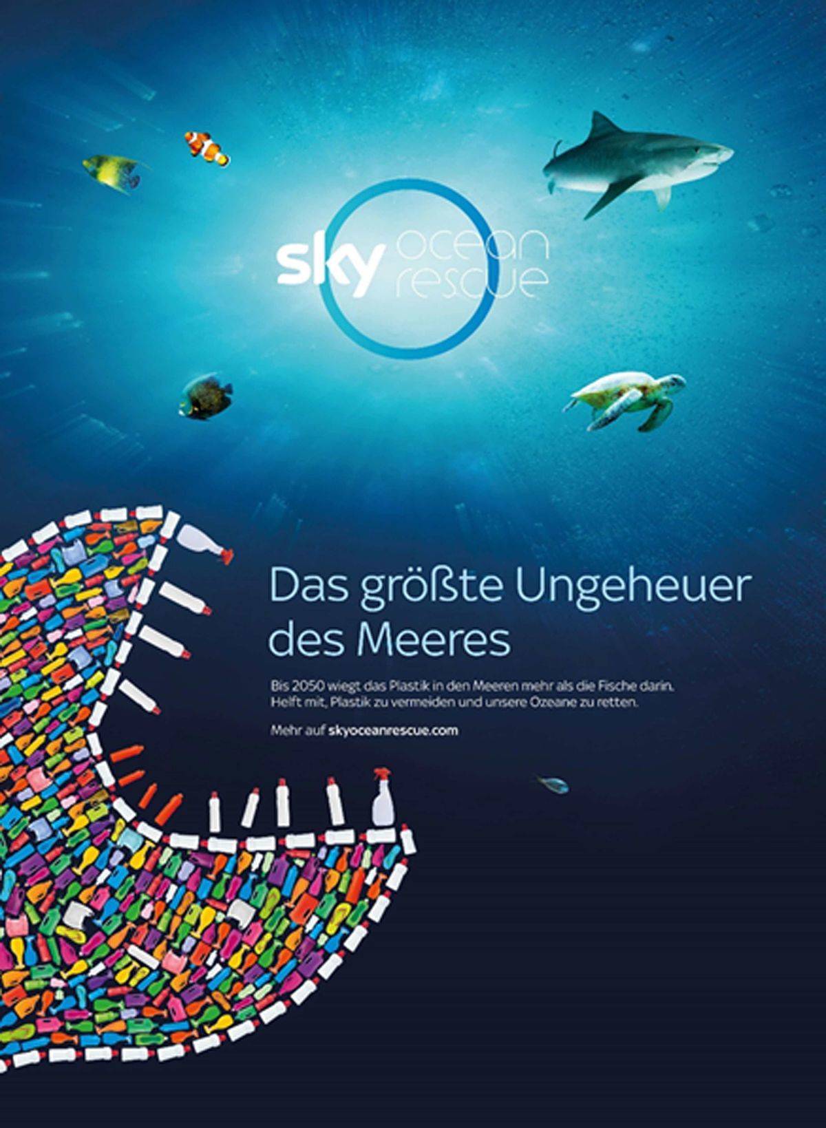 Sky Ocean Rescue: Programmierung, Aktionswebseite und Engagement.