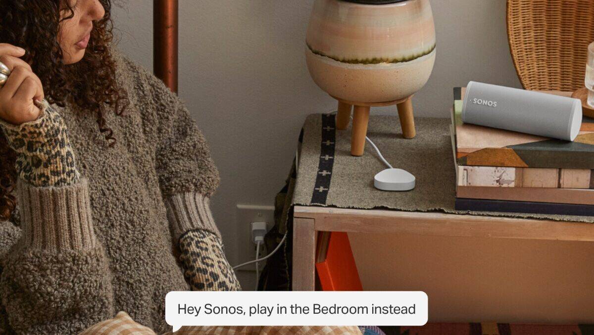 Konkurrenz für Alexa, Google Assistant und Siri: der neue Voicie-Assistent von Sonos.