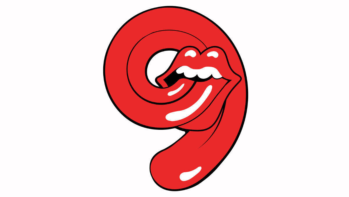 Das Logo für das Stones-Geschäft in der Hausnummer 9.